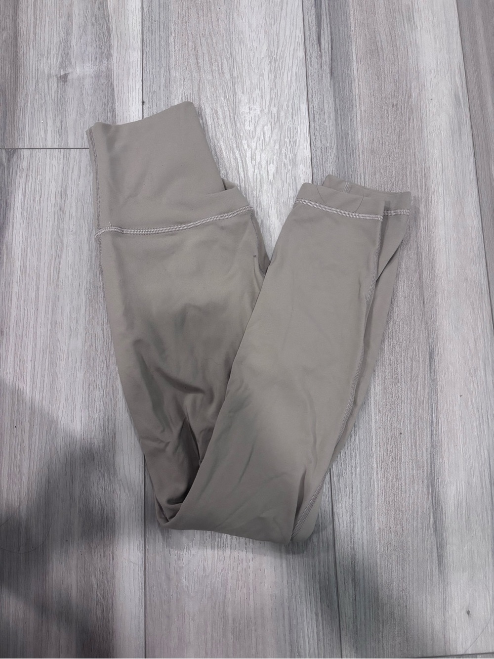 lululemon athletica Taupe High-Rise Leggings